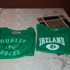 Nwt Girl Rebel Irish Tees Size M